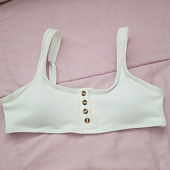 SOLD!!!     Super Cute Ribbed Button-up bikini - Picture 4 of 8